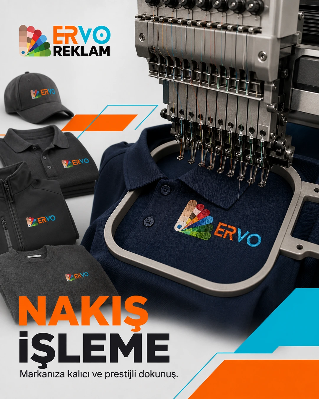 ERVO Reklam Nakış İşleme Hizmeti